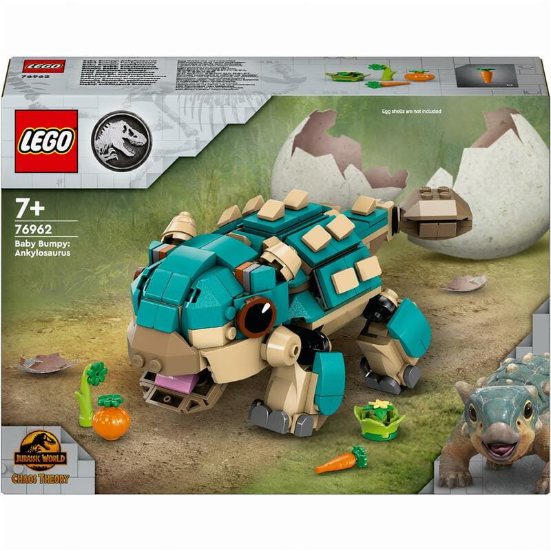 Конструктор LEGO Jurassic World Малюк Бампі: Анкілозавр (76962)