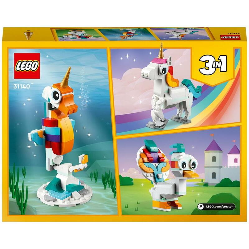 Конструктор LEGO Creator Магічний єдиноріг (31140)