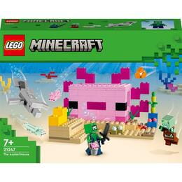 Купити Конструктор LEGO Minecraft Будинок-Аксолотль (21247) Конструктор LEGO Minecraft Будинок-Аксолотль (21247)