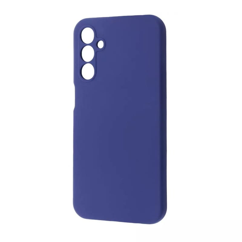 Чeхол-накладка Wave Full Silicone Cover для Samsung Galaxy A15 4G SM-A155/A15 5G SM-A156 Midnight Blue