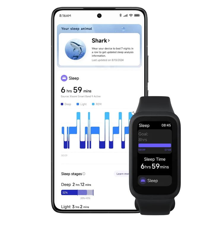 Фитнес-браслет Xiaomi Mi Smart Band 9 Active Black (BHR9444GL)_EU