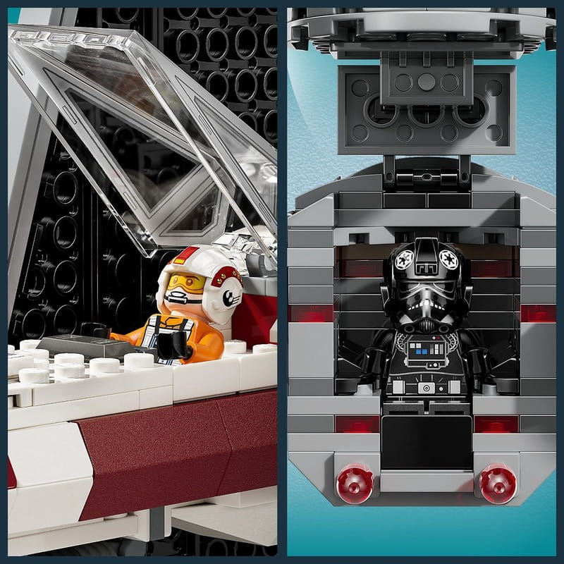 Конструктор LEGO Star Wars Збірний пакет «Винищувач TIE та Корабель X-Wing» (75393)
