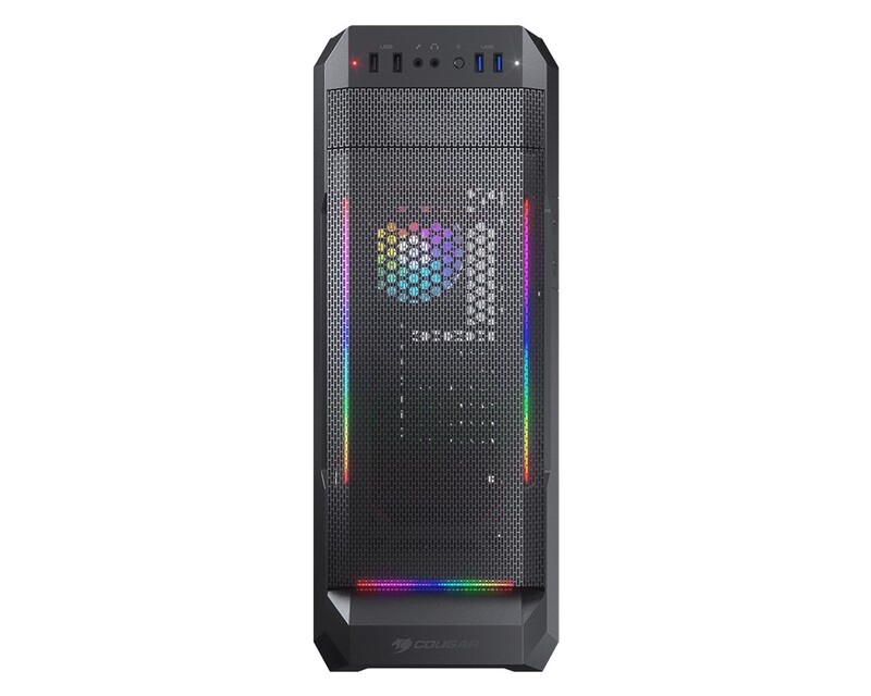 Корпус Cougar MX331 Mesh-G Black без БП