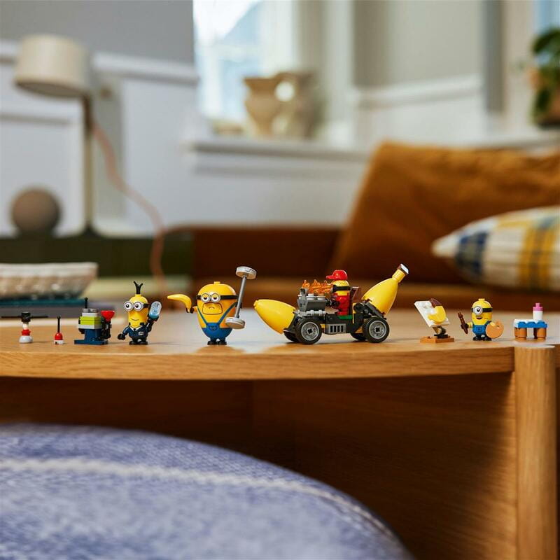 Конструктор LEGO Нікчемний я 4 Міньйони та банановий автомобіль (75580)