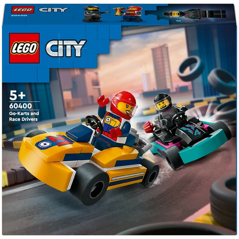 Конструктор LEGO City Картинг и гонщики (60400)