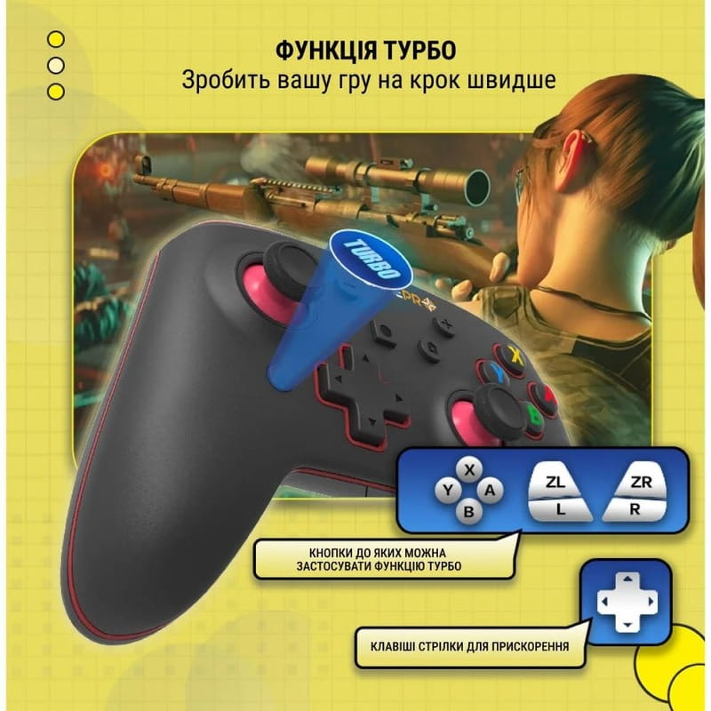 Геймпад GamePro MG1200 Black/Blue