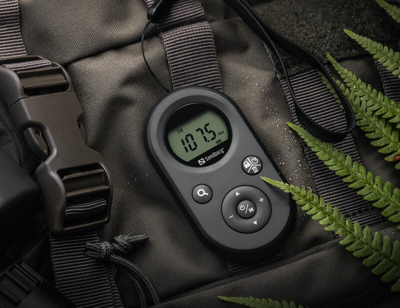 Радіоприймач Sandberg FM/AM кишеньковий (Rechargeable) з навушниками (421-02)