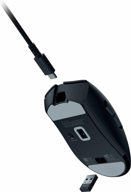 Мышь беспроводная Razer DeathAdder V3 Hyperspeed Black (RZ01-05140100-R3G1)