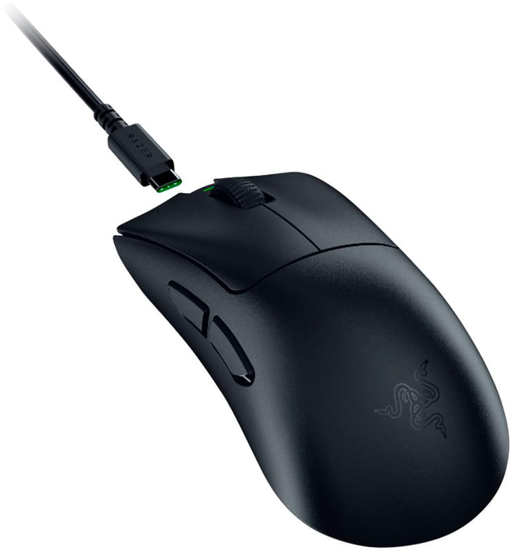 Мышь беспроводная Razer DeathAdder V3 Hyperspeed Black (RZ01-05140100-R3G1)