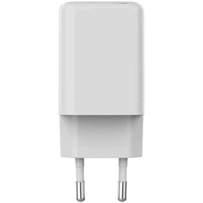 Мережевий зарядний пристрій Canyon CU45AC GaN (2USB, 1A) PD, QC4.0 White (CNS-CUW45AC)