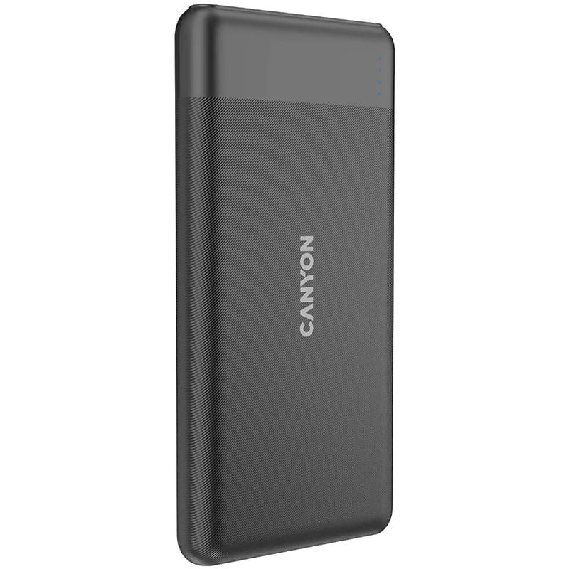 Універсальна мобільна батарея Canyon PB-1009 10000mAh Black (CNE-CPB1009B)