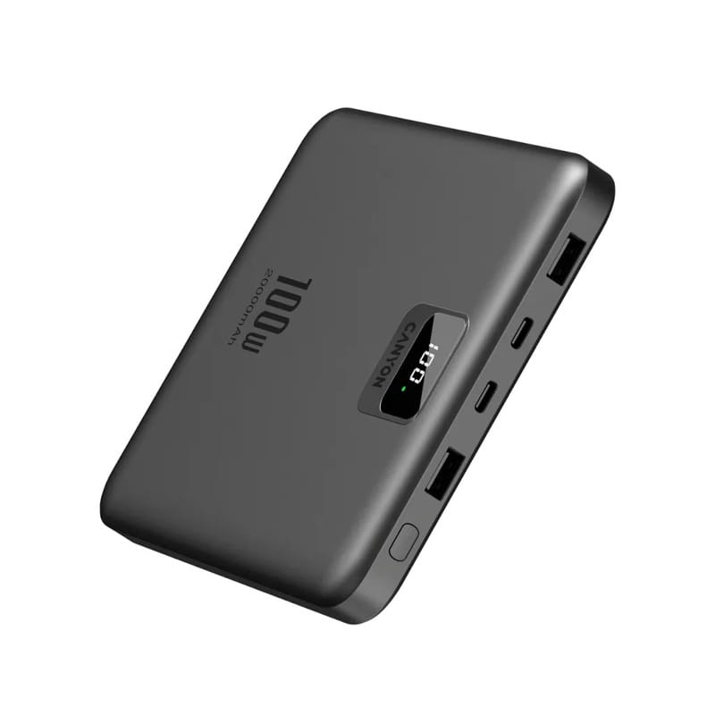 Універсальна мобільна батарея Canyon PB-2008 20000mAh Dark Grey (CNE-CPB2008DG)