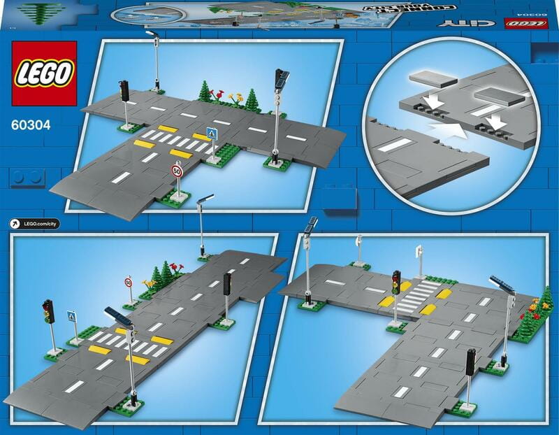Конструктор LEGO City Town Дорожные плиты (60304)