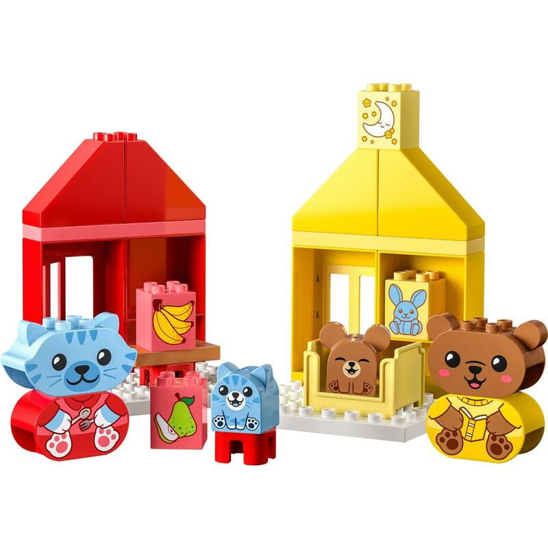 Конструктор LEGO Duplo My First Повсякденні процедури: Час вечері та сну (10414)