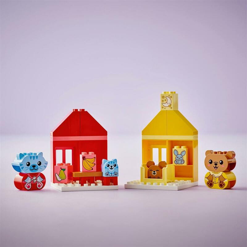 Конструктор LEGO Duplo My First Повсякденні процедури: Час вечері та сну (10414)
