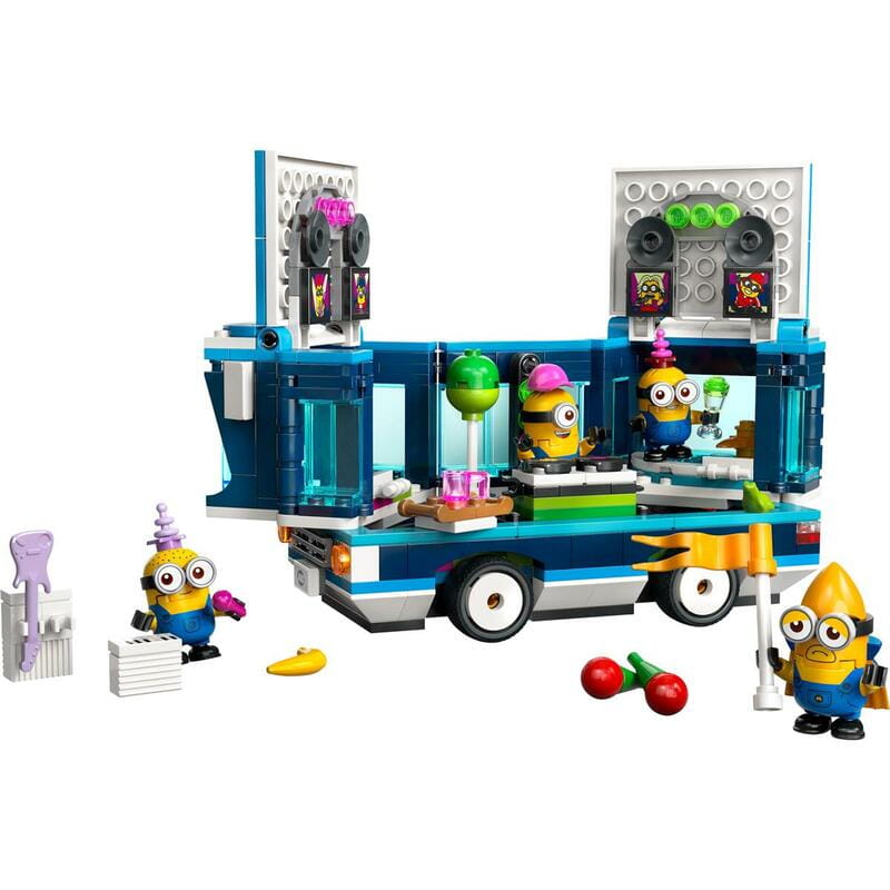 Конструктор LEGO Нікчемний я 4 Музичний автобус для вечірок Міньйонів (75581)