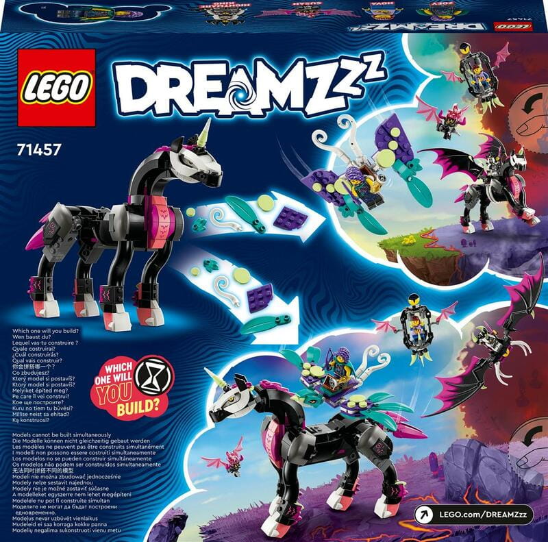 Конструктор LEGO DREAMZzz Летучая лошадь Пегас (71457)