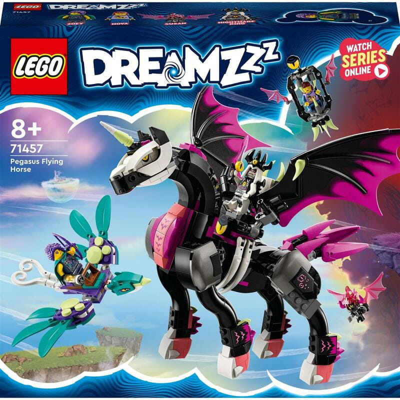 Конструктор LEGO DREAMZzz Летучая лошадь Пегас (71457)