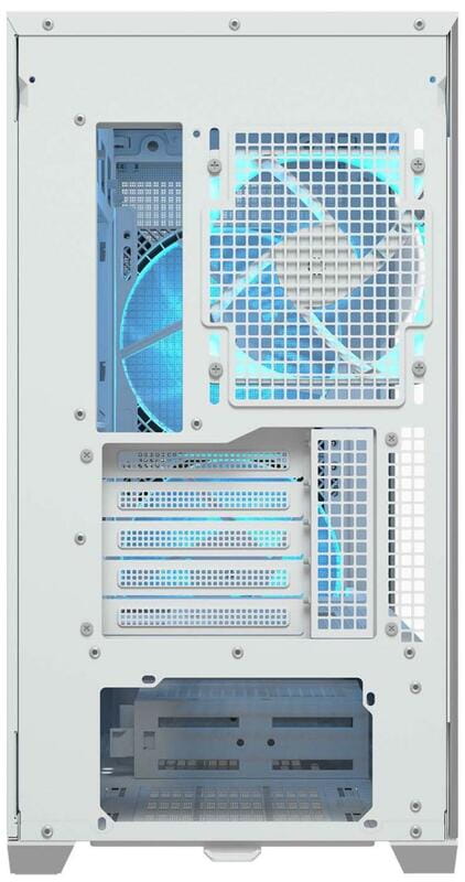 Корпус Cougar MX600 Mini RGB White без БП