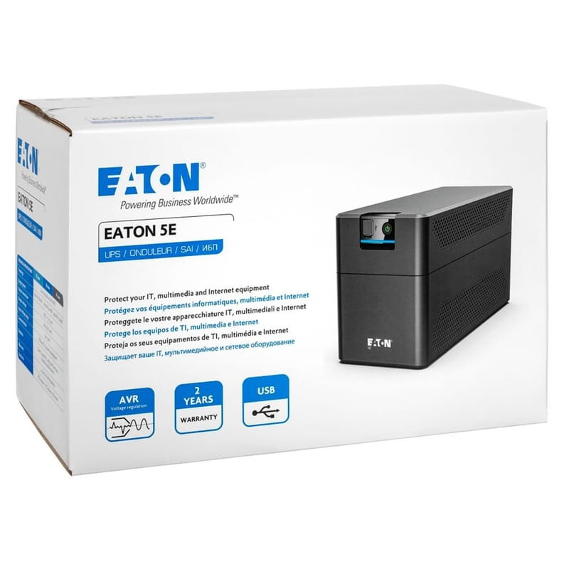 ИБП Eaton 5E G2, 1600VA/900W (5E1600UI)