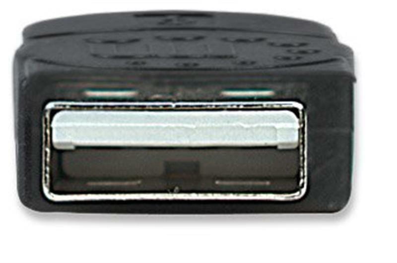 Кабель Intracom Manhattan (333368) USB2.0 AM-BM 1.8 м, Black