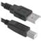 Фото - Кабель Defender USB04-06 USB2.0 AM-BM, 1.8м (83763), чорний | click.ua