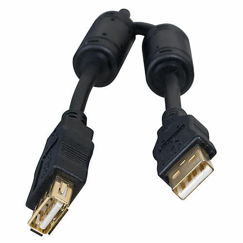 Кабель Defender USB02-06PRO USB2.0 AM-AF 1.8м (87429)