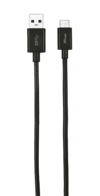 Кабель Trust Urban USB 3.1 - USB Type-C 1m, Black (21175)