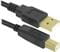 Фото - Кабель Defender USB04-06PRO USB 2.0 AM-BM 1.8 м, чорний (87430) | click.ua