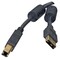 Фото - Кабель Defender USB04-06PRO USB 2.0 AM-BM 1.8 м, чорний (87430) | click.ua