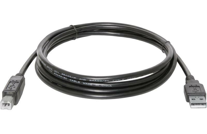 Кабель Defender USB04-10 USB 2.0 AM-BM 3 м, чорний (83764)