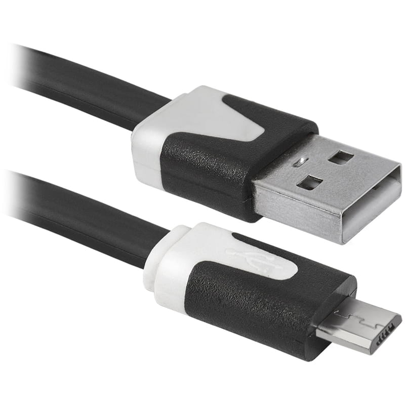 Кабель Defender USB08-03P USB 2.0 AM-MicroBM, 1 м (87475)
