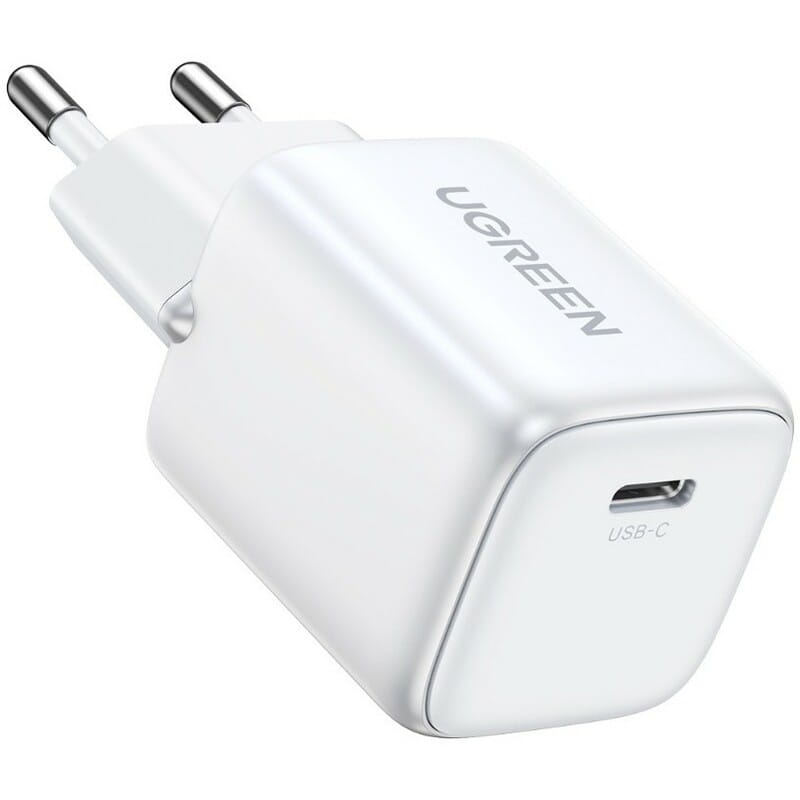 Зарядний пристрій Ugreen Nexode Mini CD319 30W GaN (USB) White