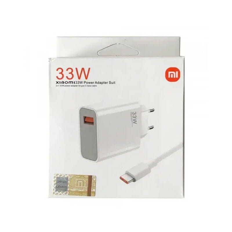 Мережевий зарядний пристрій Xiaomi Charging Combo (USB, 3A) White (BHR6039EU) + кабель USB-C