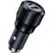 Фото - Автомобильное зарядное устройство Choetech (1USB Type C 45W; 1USB 18W) PD3.0 QC3.0 Black (TC0010-BK) | click.ua