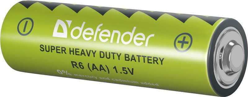 Батарейка Defender Super Heavy Duty AA/LR06 уп. 4шт (56111)