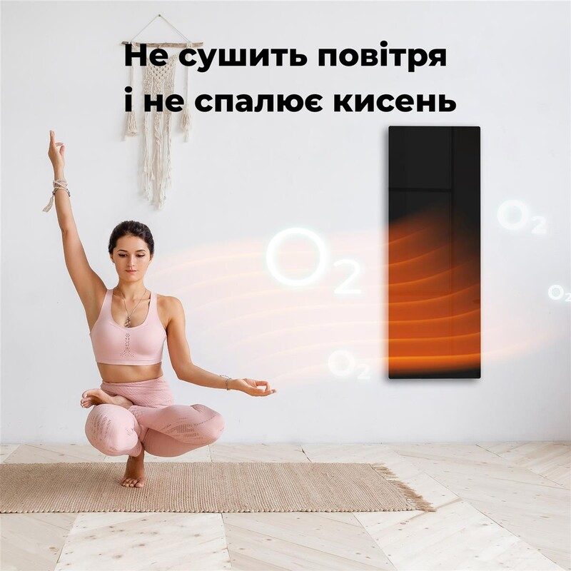 Инфракрасный обогреватель AENO Premium Eco Smart Heater Black (AGH0002S)