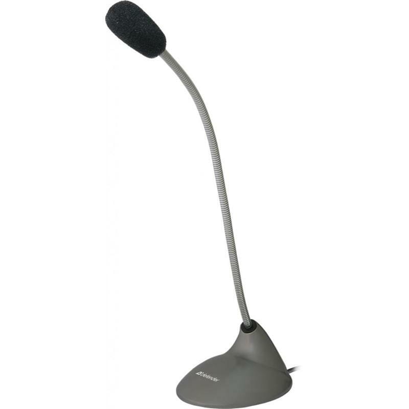 Микрофон Defender MIC-111 Grey (64111)
