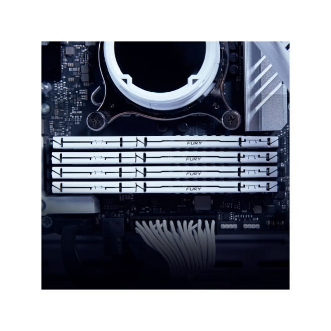 Модуль памяти DDR5 32GB/6000 Kingston Fury Beast White (KF560C36BWE-32)