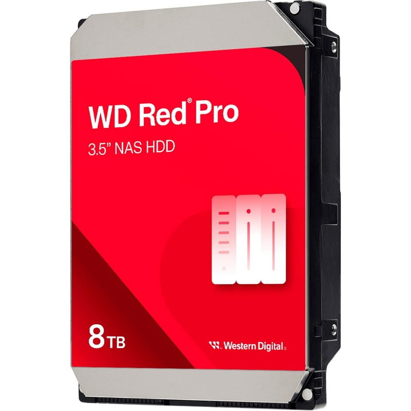 Накопитель HDD SATA 8.0TB WD Red Pro 7200rpm 256MB (WD8005FFBX)