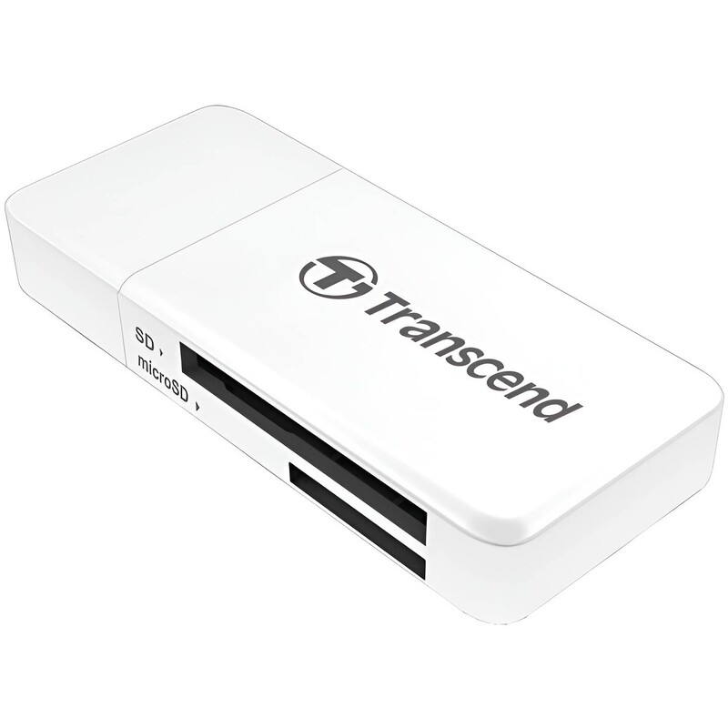Кардрідер Transcend (TS-RDF5W) 5-in-1 білий USB