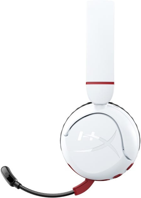 Bluetooth-гарнітура HyperX Cloud Mini White/Red (7G8F2AA)