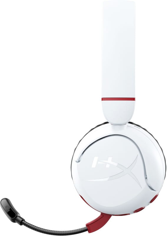 Bluetooth-гарнітура HyperX Cloud Mini White/Red (7G8F2AA)