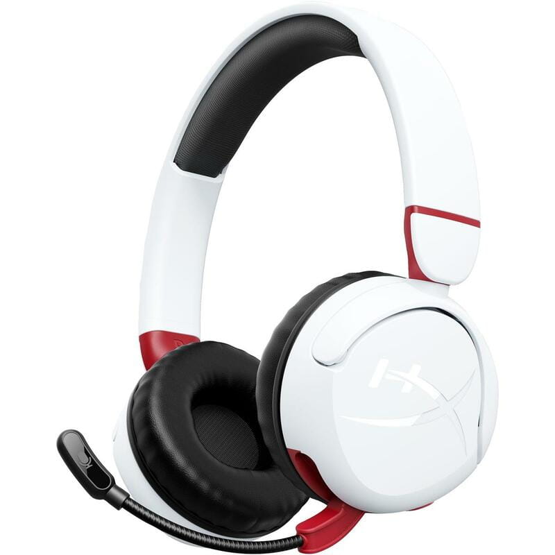 Bluetooth-гарнітура HyperX Cloud Mini White/Red (7G8F2AA)