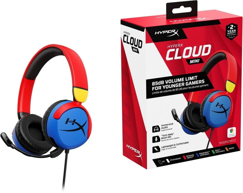 Ігрова гарнітура HyperX Cloud Mini Multi-Color (7G8F3AA)