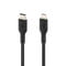 Фото - Кабель Belkin USB Type-C-Lightning, 1м Black (CAA004BT1MBK) | click.ua