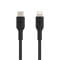 Фото - Кабель Belkin USB Type-C-Lightning, 1м Black (CAA004BT1MBK) | click.ua