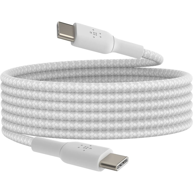 Кабель Belkin USB Type-C-USB Type-C, 2м White (CAB004BT2MWH)
