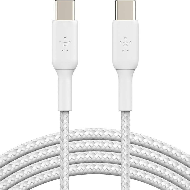 Кабель Belkin USB Type-C-USB Type-C, 2м White (CAB004BT2MWH)