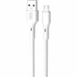 Кабель XO NB230 Rock Series USB - micro USB (M/M), 1 м, White (NB230_M_White)